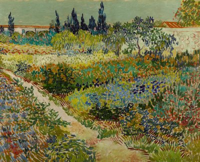 Jardin à Arles - Vincent van Gogh